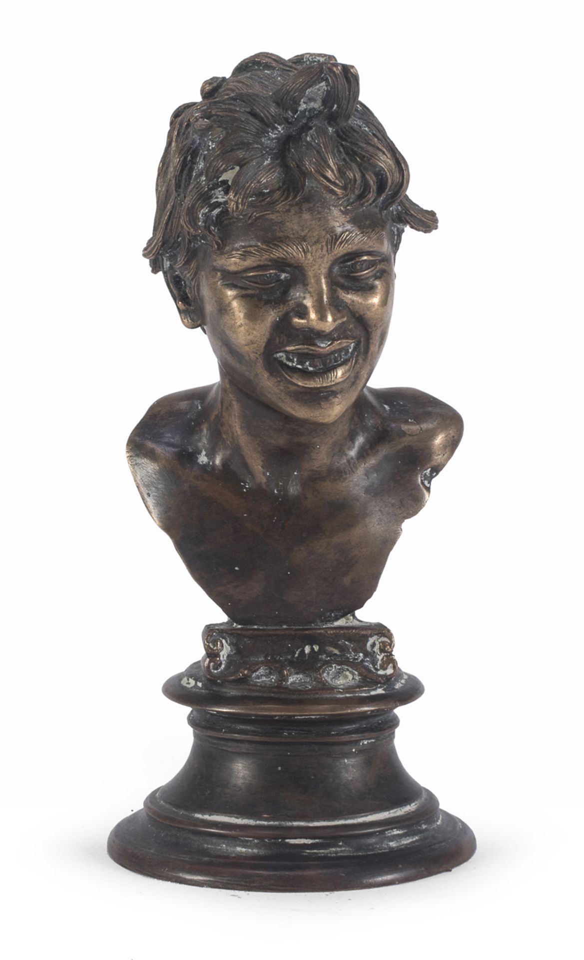 BRONZE LICCO SCULPTURE BY VINCENZO GEMITO (1852-1929)