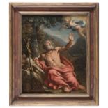 OIL PAINTING OF ST JEROME BY ROMAN PAINTER 18TH CENTURY