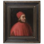OIL PORTRAIT OF MARSILIO FICINO ATTRIBUTED TO CRISTOFANO DELL'ALTISSIMO (1525-1605)