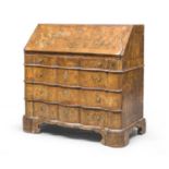 FALL FLAP BUREAU IN WALNUT PROBABLY FERRARA 18TH CENTURY