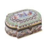 PORCELAIN CASE GINORI LATE 19TH CENTURY