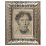 CHARCOAL MALE PORTRAIT EARLY 19TH CENTURY