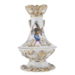 SMALL PORCELAIN VASE FRANCE OR AUSTRIA 19TH CENTURY