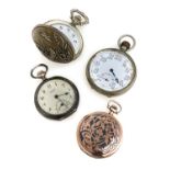 FOUR POCKET WATCHES LUCERNE RAVAUD AND VIGCANTA