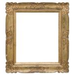FRAME IN GILTWOOD NAPLES 19TH CENTURY