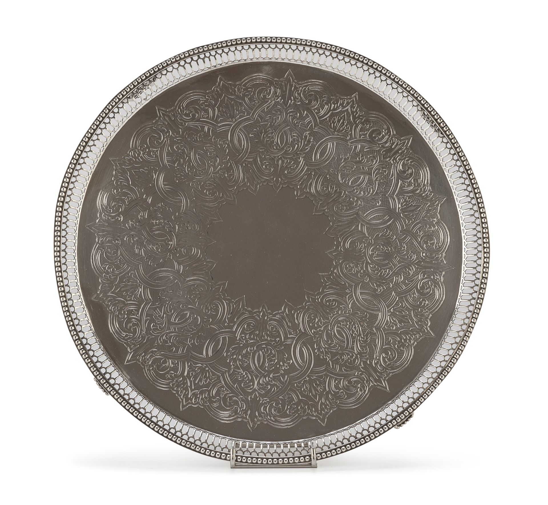 SALVER IN SILVER UK 1774