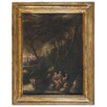 PAIR OF OIL PAINTING OF BIBLE EPISODES ATTRIBUTED TO GIOVANNI ANDREA DONDUCCI (1575-1655)
