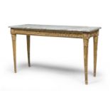 CONSOLE IN GILTWOOD PIEDMONT LOUIS XVI PERIOD