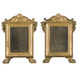 PAIR OF GILTWOOD MIRRORS EARLY 19TH CENTURY