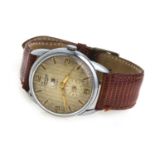 STEEL WRISTWATCH BRAND LORENZ 1950's