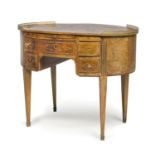 DESK IN MAHOGANY FRANCE EARLY 20TH CENTURY