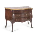 COMMODE IN PURPLE EBONY NAPLES 18th CENTURY 18TH CENTURY