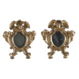 PAIR OF GILTWOOD MIRRORS ROME LATE 17TH CENTURY