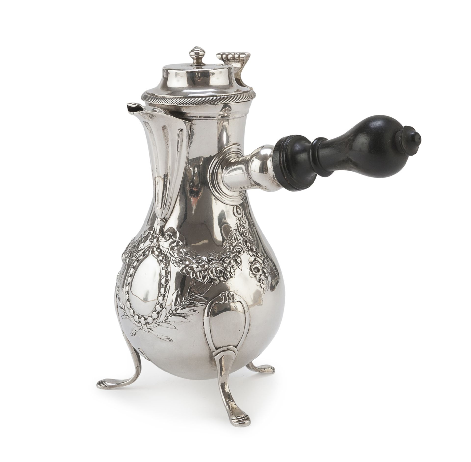 SILVER COFFEE POT V MICHEL LYON 1809/1819