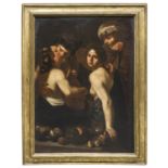 ROMAN OIL PAINTING OF THE FOUR SEASONS 17TH CENTURY