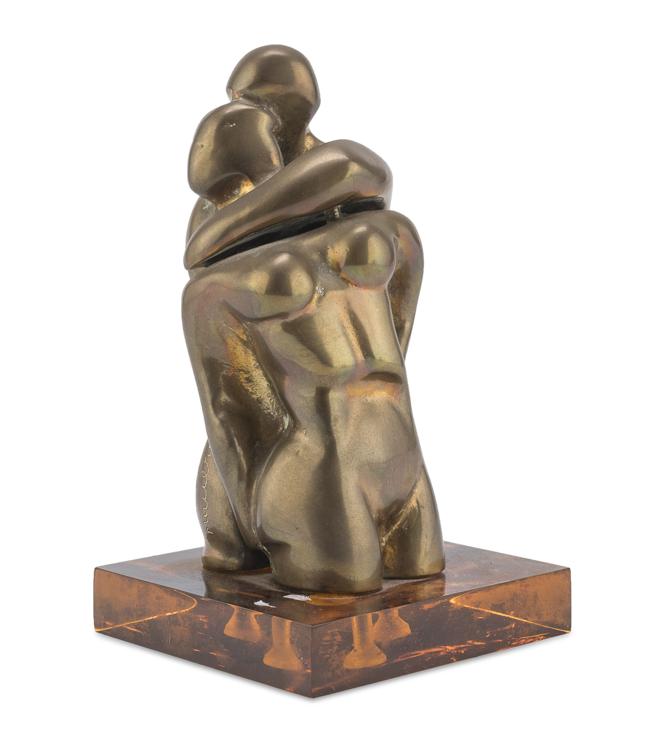 BRONZE SCULPTURE BY ENRICO MANERA 1977