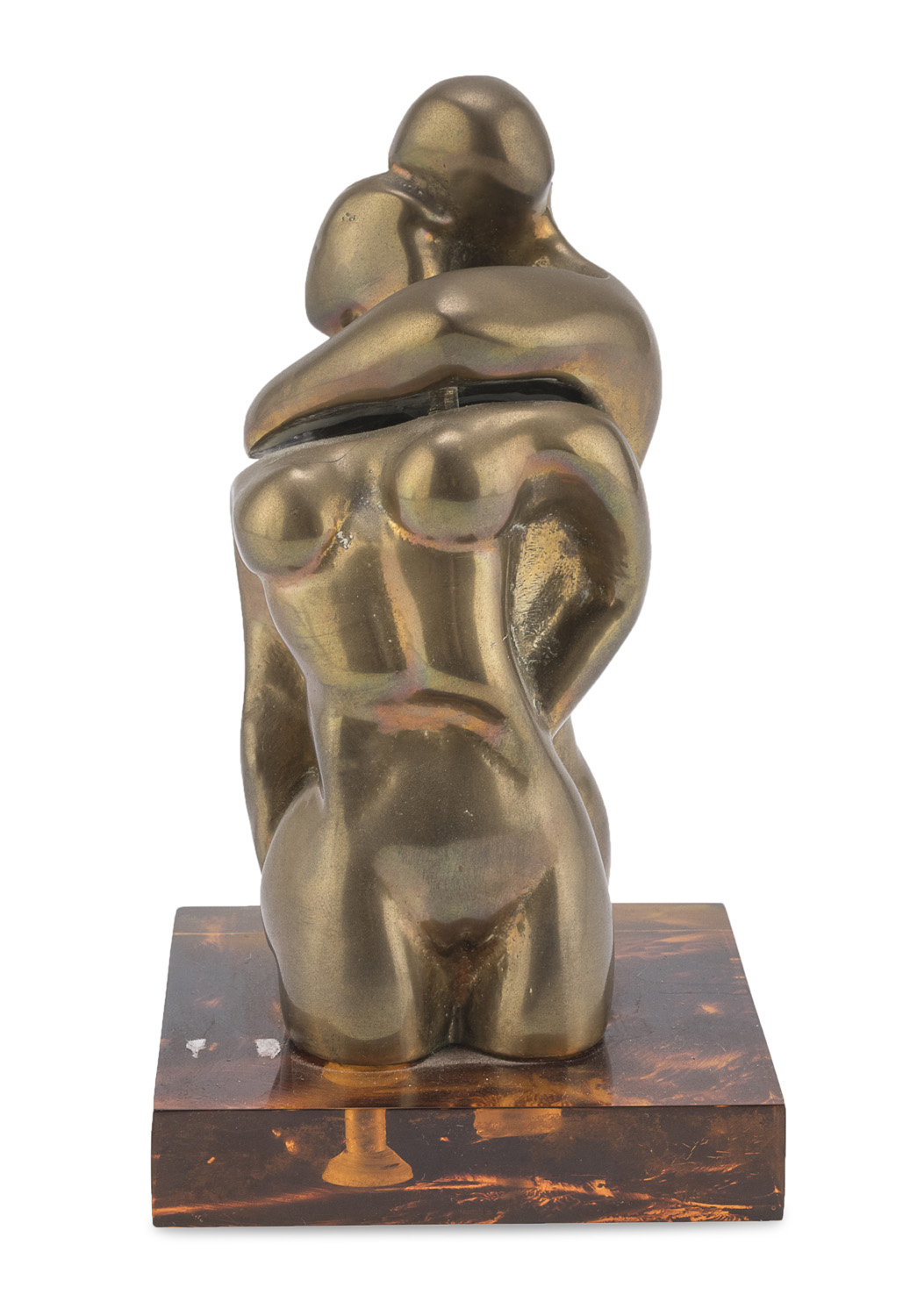 BRONZE SCULPTURE BY ENRICO MANERA 1977 - Image 3 of 3