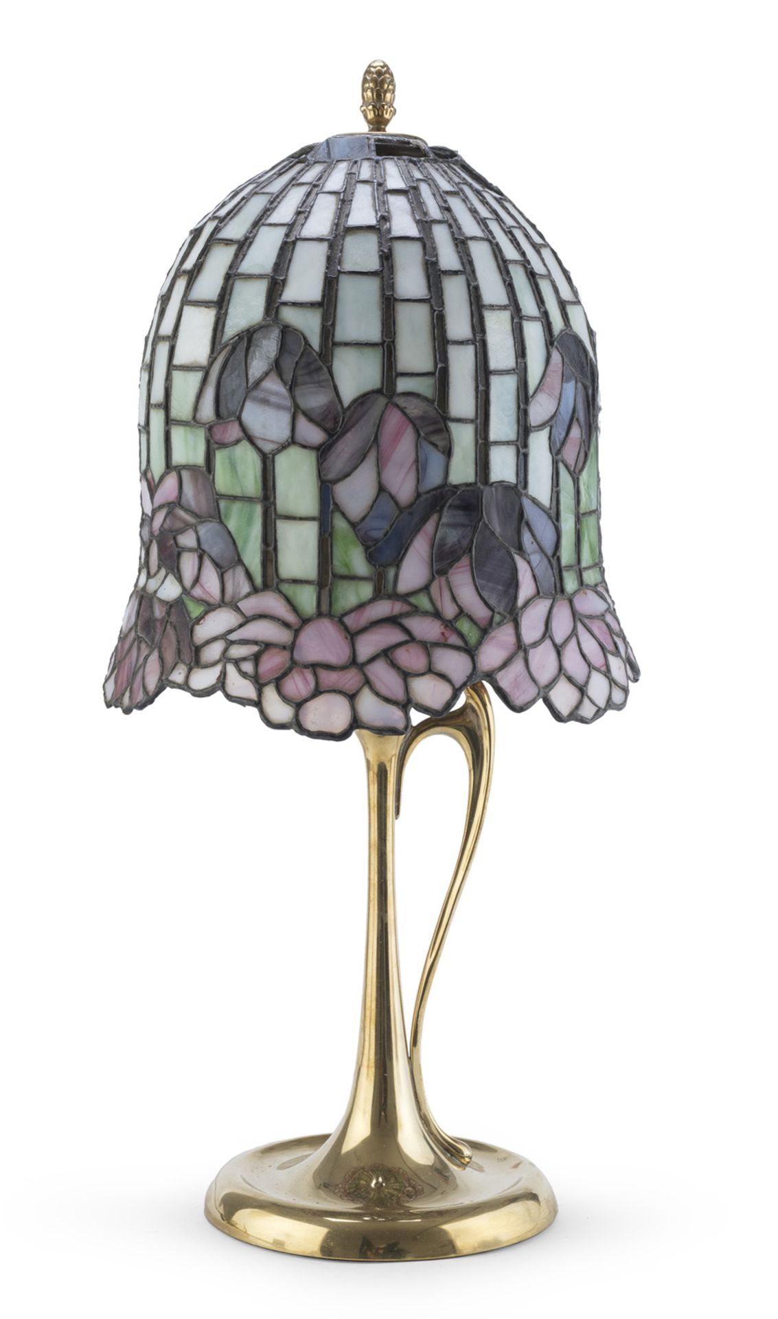 TABLE LAMP TIFFANY STYLE 1960s