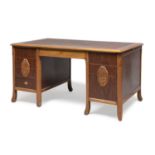 OAK DESK FRANCE 1930s