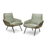 PAIR OF ARMCHAIRS 1950s