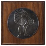 SILVER-PLATED BAS-RELIEF SIGNED 'MESSINA' 20TH CENTURY