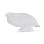 GLASS BIRD LALIQUE FRANCE 1980s