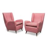 PAIR OF ARMCHAIRS ISA PRODUCTION 1950s