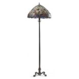 TIFFANY STYLE FLOOR LAMP EARLY 20TH CENTURY