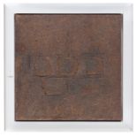 COMPOSITION OF SOIL AND COPPER ON CANVAS 1990s