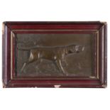 SMALL BRONZE BAS-RELIEF EARLY 20TH CENTURY