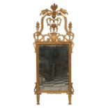 BEAUTIFUL GILTWOOD MIRROR PROBABLY TUSCANY 18th CENTURY