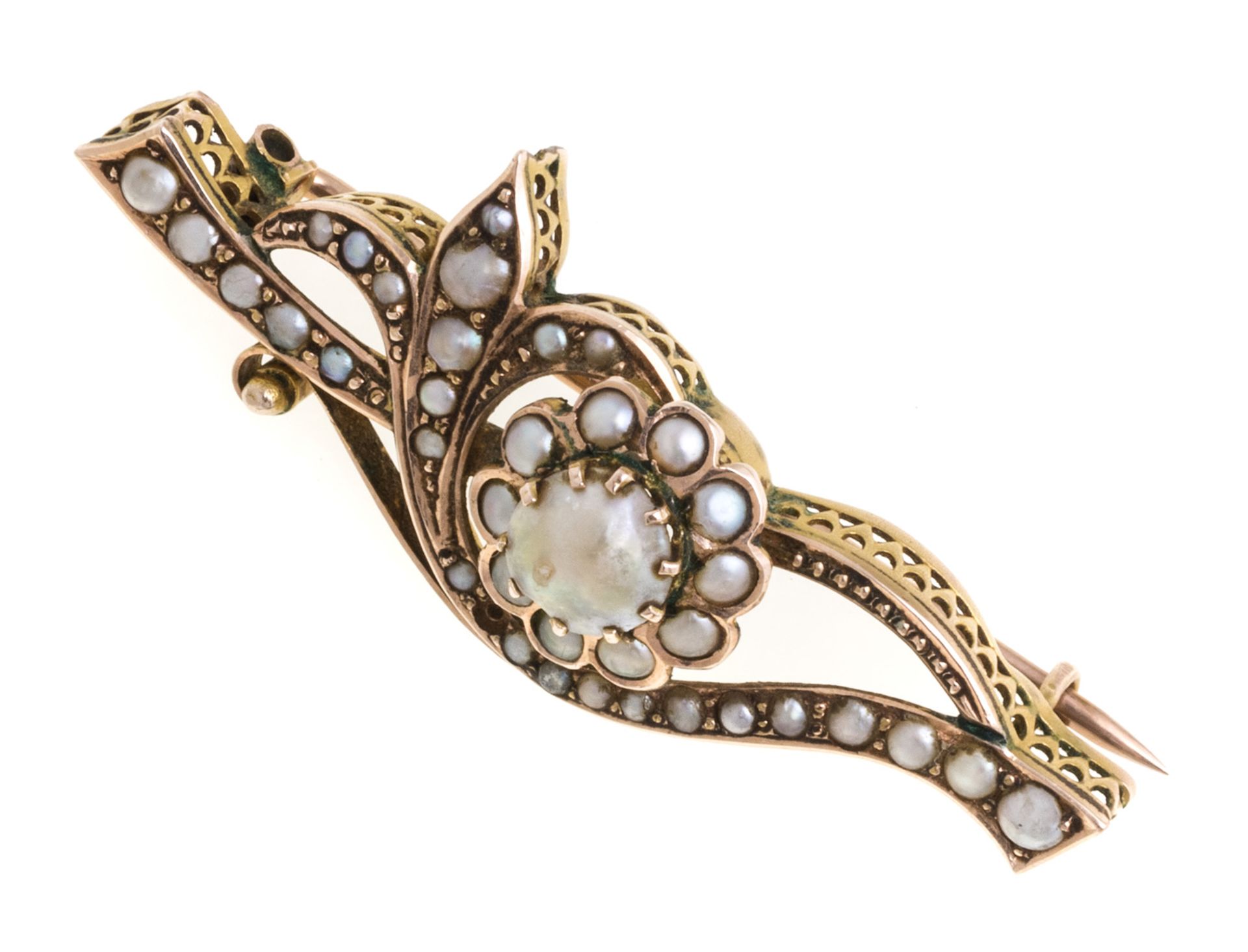 GOLD BROOCH