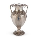 SILVER VASE ITALY 1944/1968