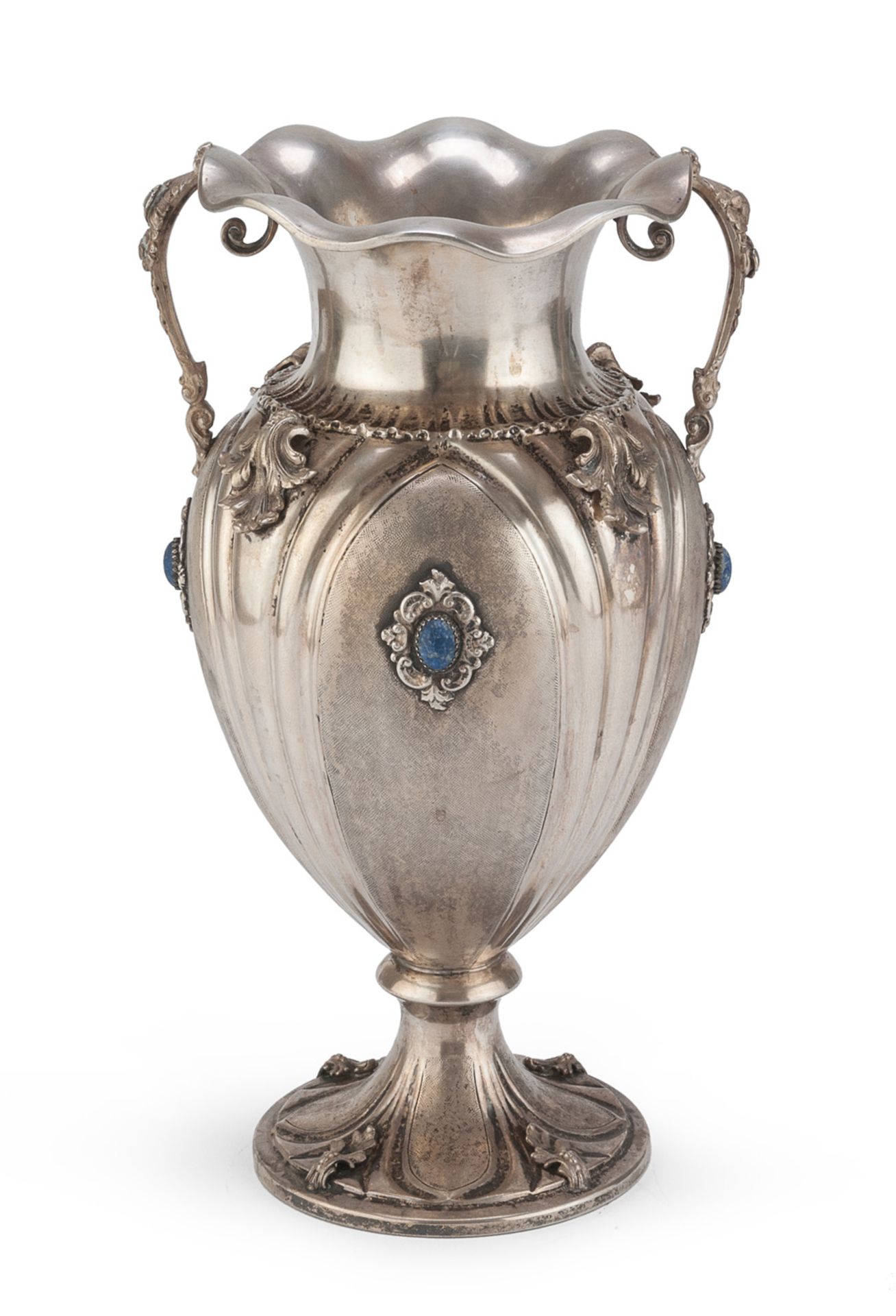 SILVER VASE ITALY 1944/1968