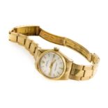 GOLD ROLEX OYSTER PERPETUAL WRIST WATCH