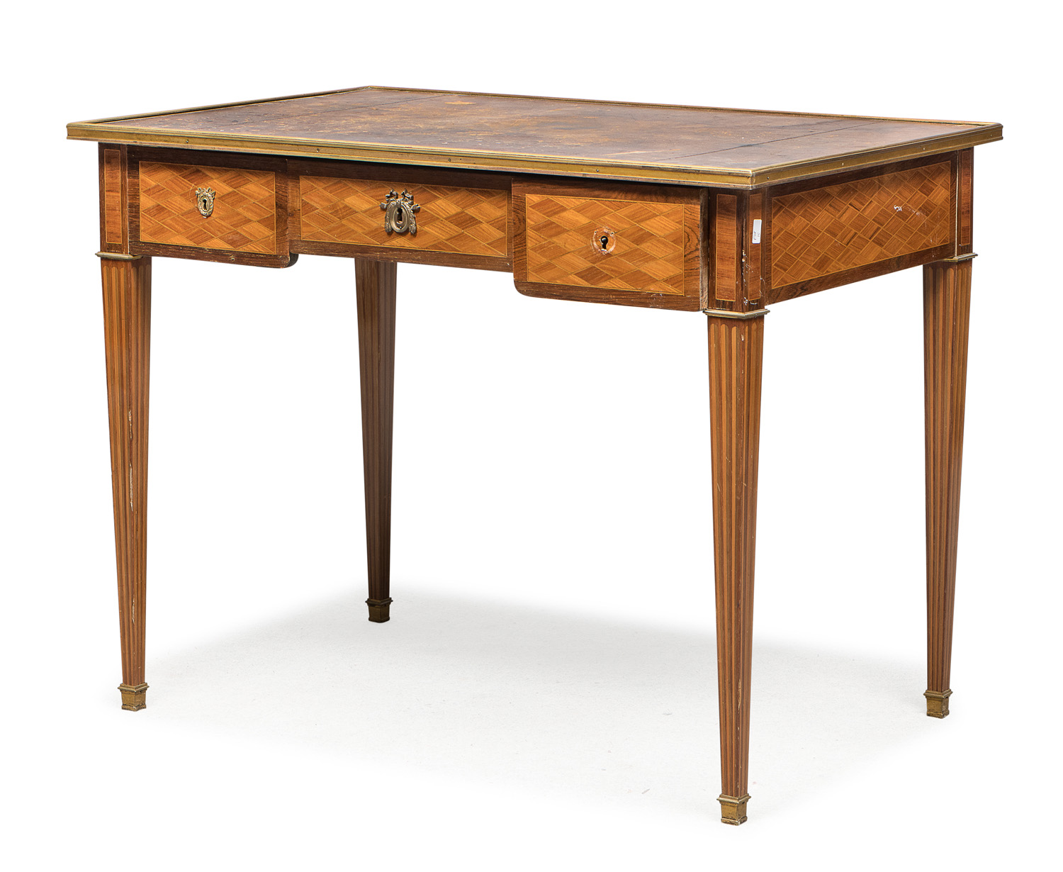 BEAUTIFUL DESK IN BOIS DE ROSE FRANCE EARLY 19th CENTURY