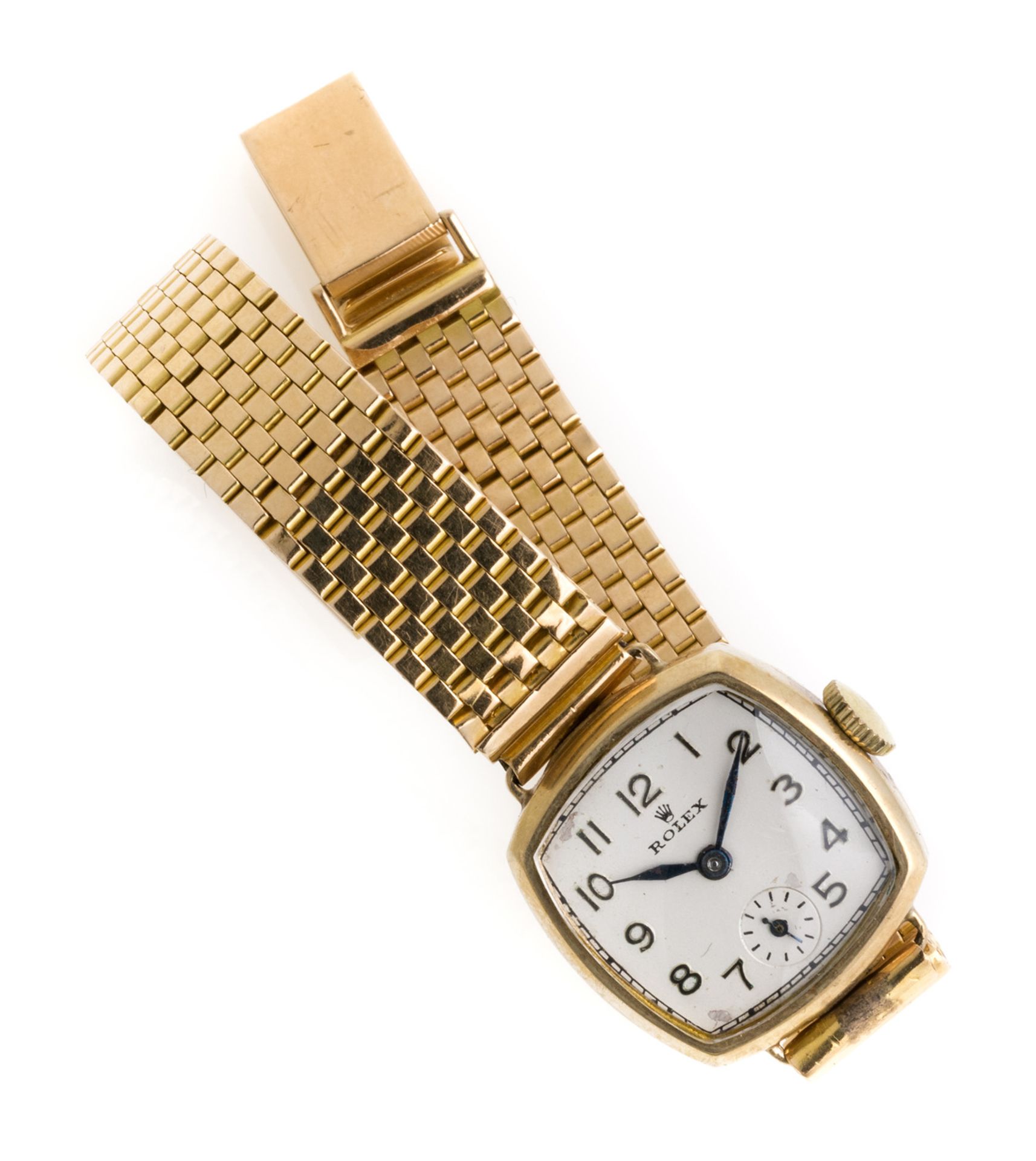 GOLD ROLEX LADIES WRIST WATCH