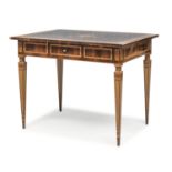 BEAUTIFUL INLAID DESK LOUIS XVI PERIOD