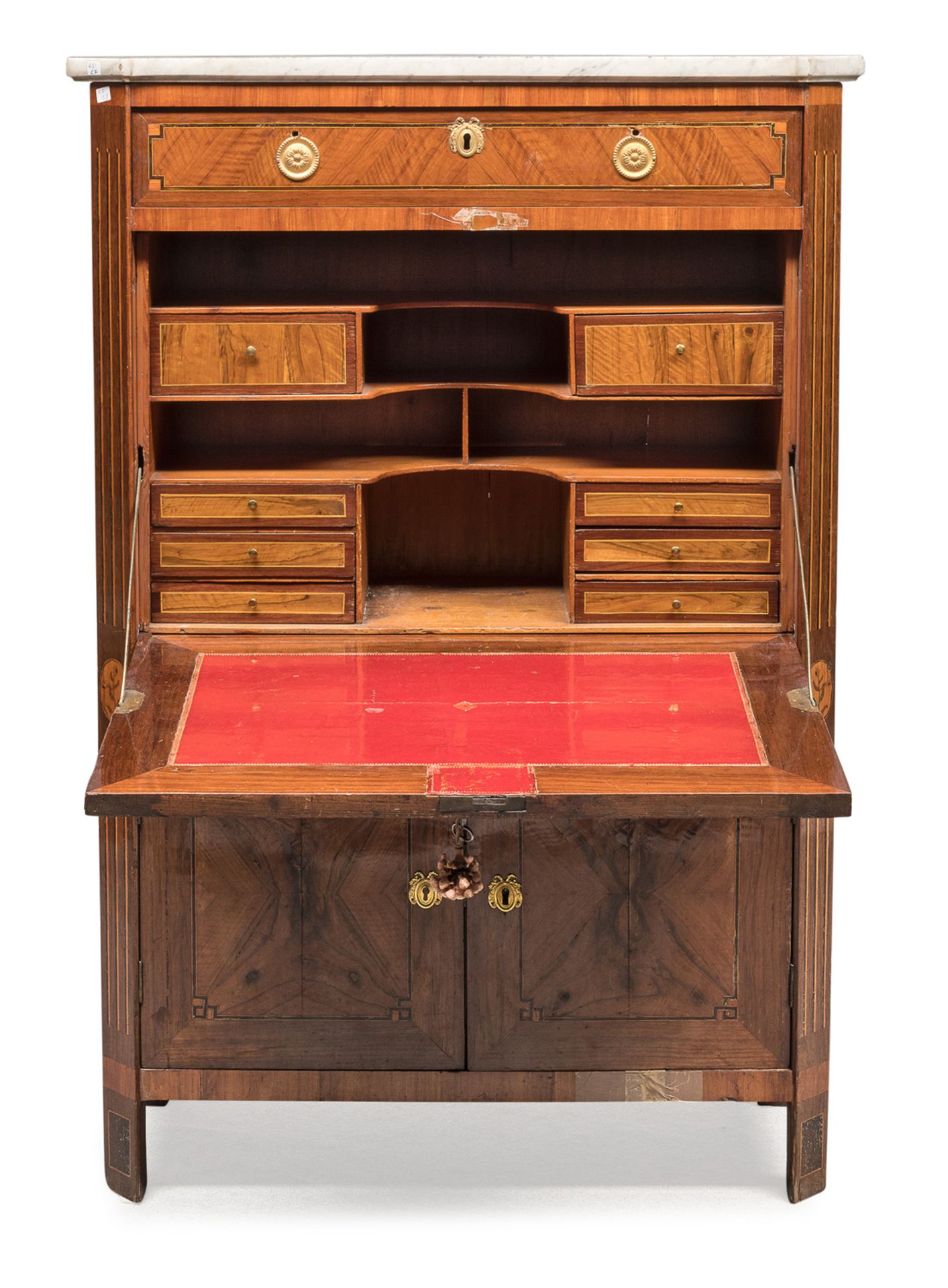 BEAUTIFUL BUREAU IN PURPLE EBONY FRANCE LOUIS XVI PERIOD - Image 2 of 2