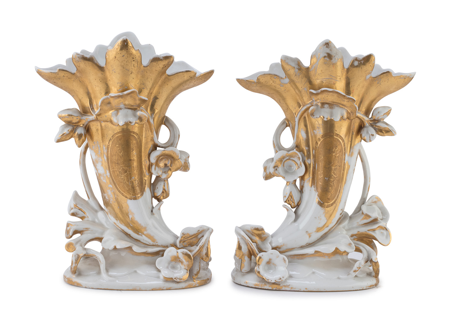 PAIR OF PORCELAIN VASES 19th CENTURY