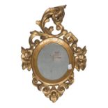 MIRROR IN GILTWOOD 19TH CENTURY