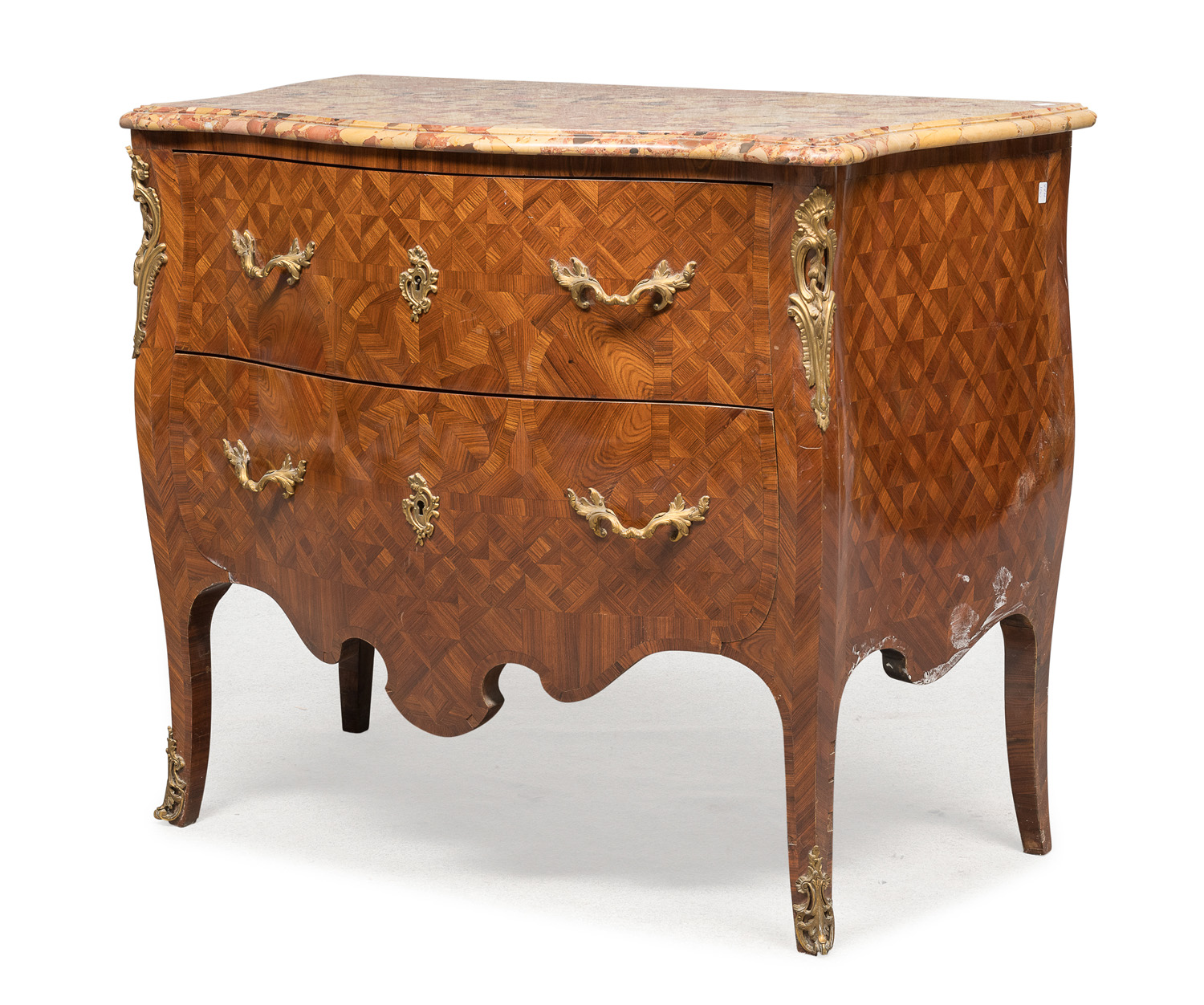 SMALL COMMODE IN MARQUETERIES FRANCE SECOND HALF 19TH CENTURY