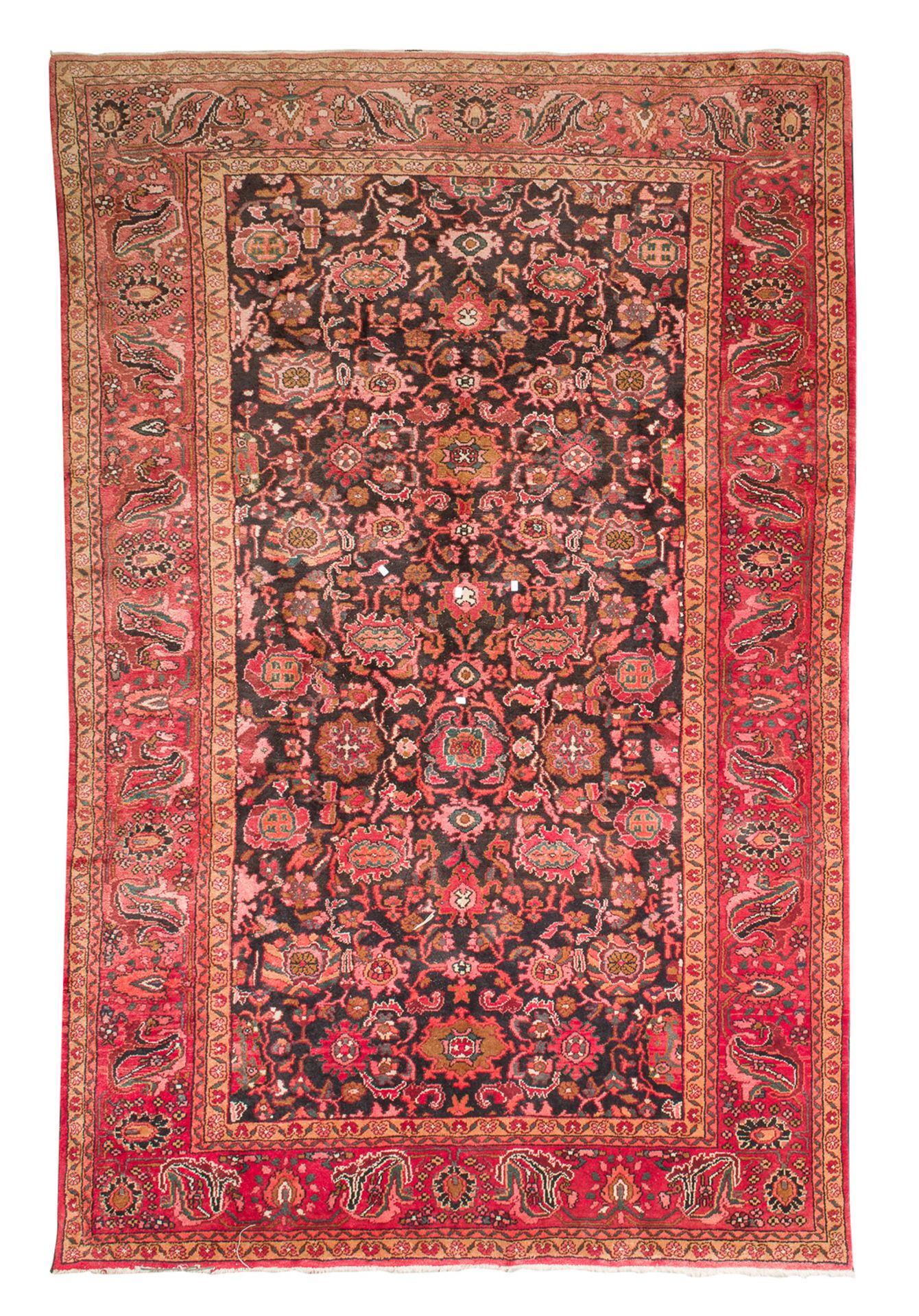 MASHED RUG FIRST HALF 20TH CENTURY