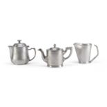 SILVER-PLATED TEA SET EUROPE 20TH CENTURY