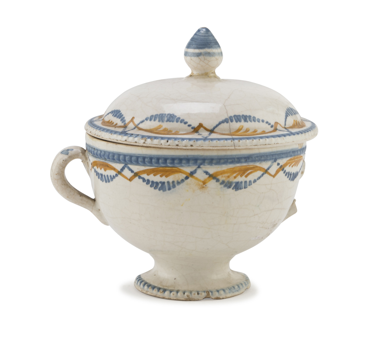 MUG IN MAJOLICA SOUTHERN ITALY EARLY 19th CENTURY