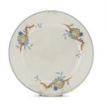 PORCELAIN PLATE BRANDED RICHARD EARLY 20TH CENTURY