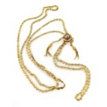 SLIDING GOLD NECKLACE