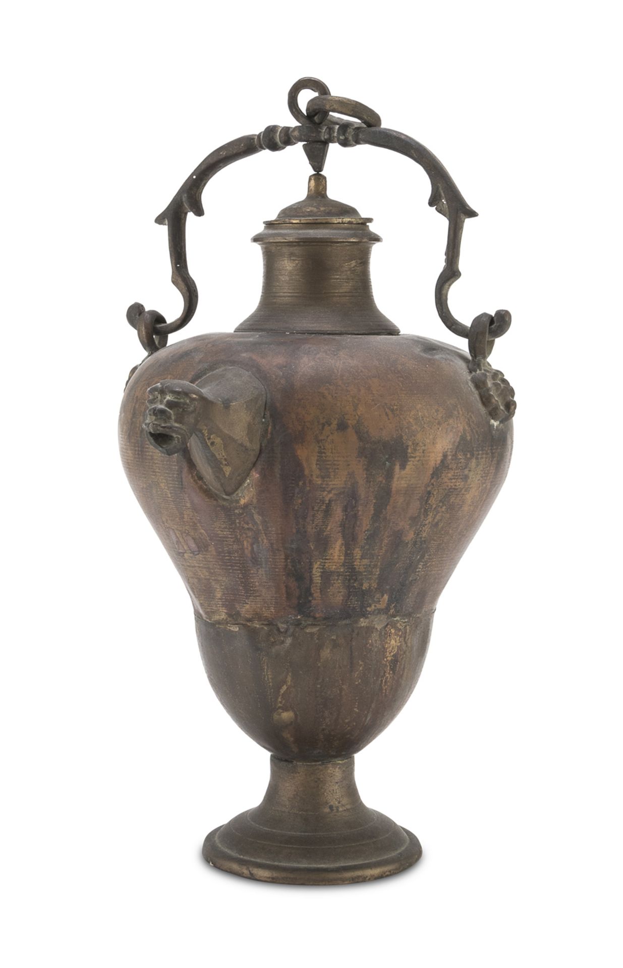 COPPER PITCHER CENTRAL ITALY 19th CENTURY