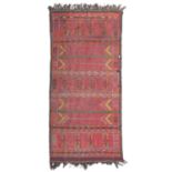 RARE NOMADE CARPET PROBABLY MONGOLIAN 19TH CENTURY