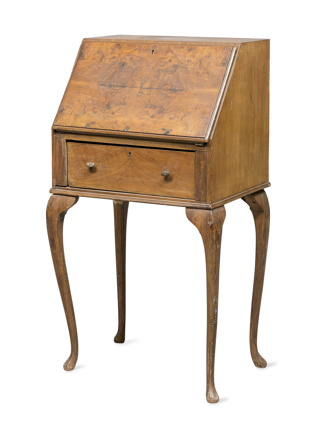 SMALL CHERRY DROP LEAF DESK EARLY 20TH CENTURY